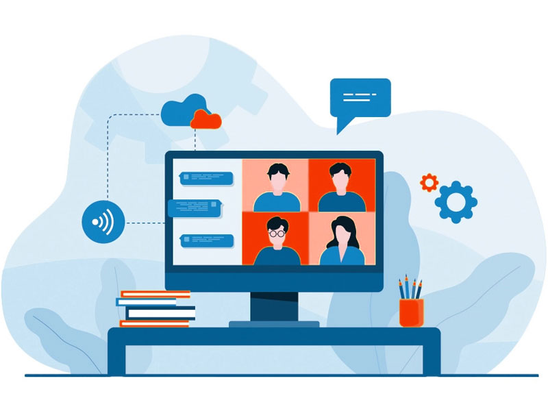 Illustration of union partnership and collaboration